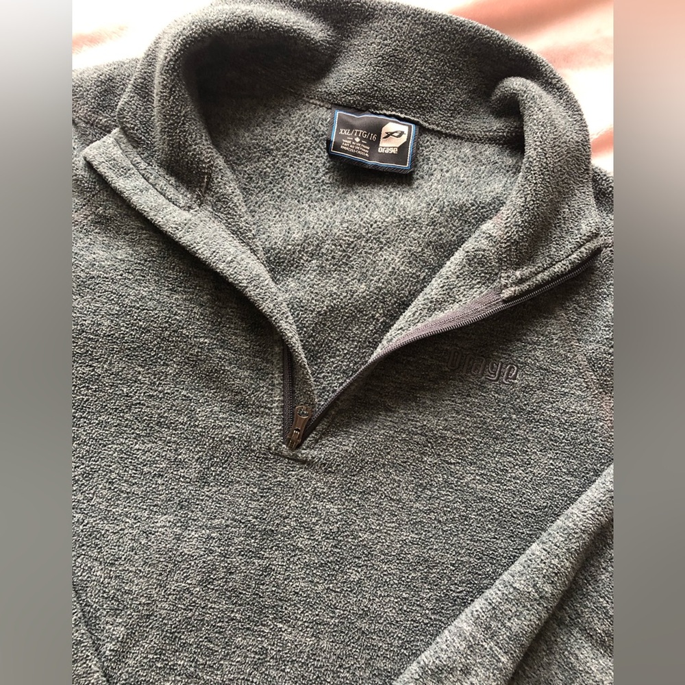 Orage girl or boy Charcoal Zip-Up Sweater / body warmer